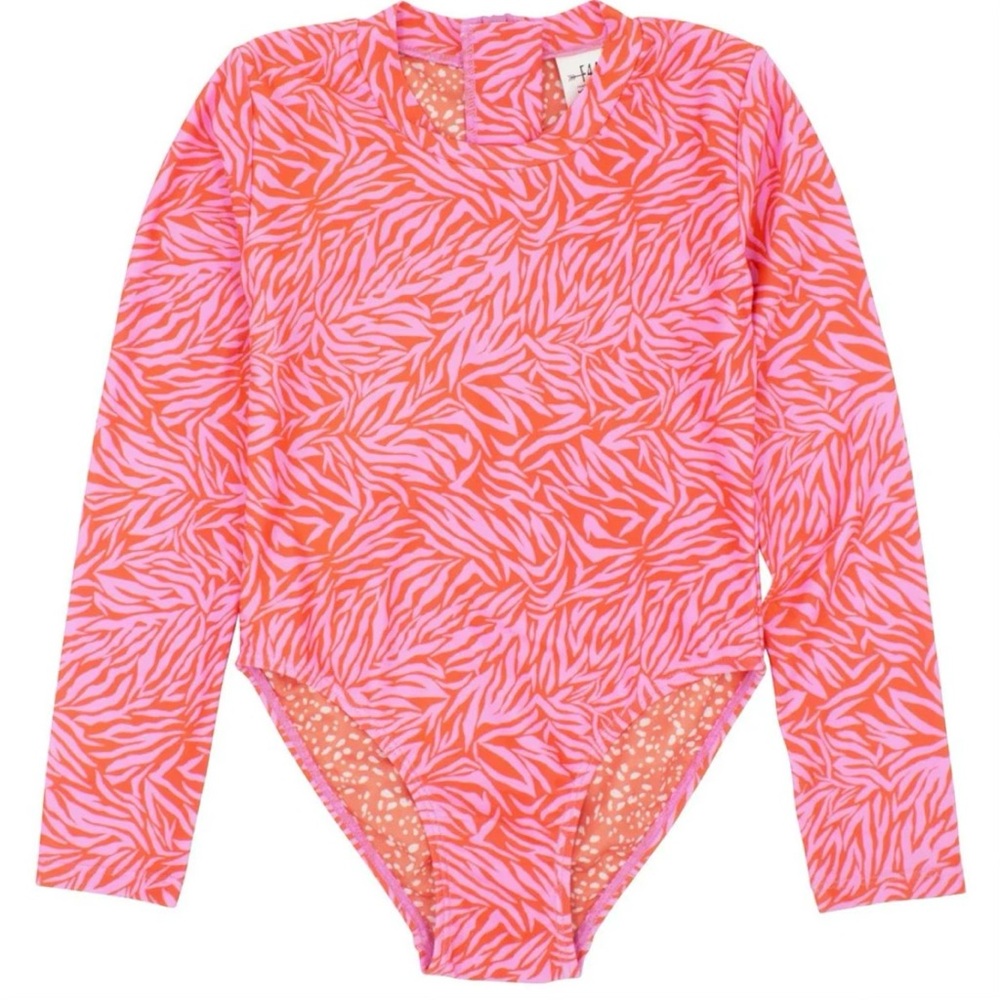 FEATHER 4 ARROW 🏄♀️Baby Wave Chaser One-Piece Rashguard Swimsuit | 18-24M - Picture 3 of 14